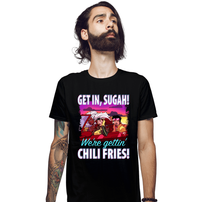 Secret_Shirts Fitted Shirts, Mens / Small / Black Get In, Sugah!