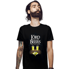 Load image into Gallery viewer, Shirts Fitted Shirts, Mens / Small / Black The Two Pints
