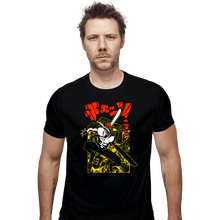 Load image into Gallery viewer, Secret_Shirts Fitted Shirts, Mens / Small / Black Chainsawman
