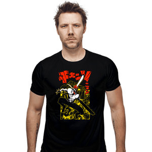 Secret_Shirts Fitted Shirts, Mens / Small / Black Chainsawman