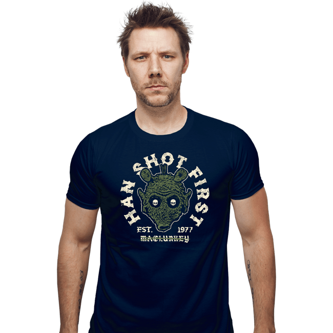 Daily_Deal_Shirts Fitted Shirts, Mens / Small / Navy Han Sho7 Firs7
