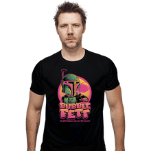 Load image into Gallery viewer, Daily_Deal_Shirts Fitted Shirts, Mens / Small / Black Bubble Fett
