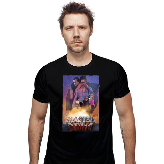Secret_Shirts Fitted Shirts, Mens / Small / Black Karate And Friendship