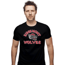 Load image into Gallery viewer, Shirts Fitted Shirts, Mens / Small / Black Wolves

