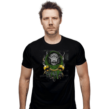 Load image into Gallery viewer, Shirts Fitted Shirts, Mens / Small / Black Doom Style
