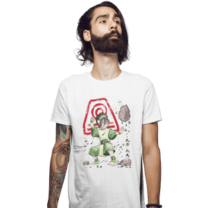 Shirts Fitted Shirts, Mens / Small / White The Power Of The Earth Kingdom