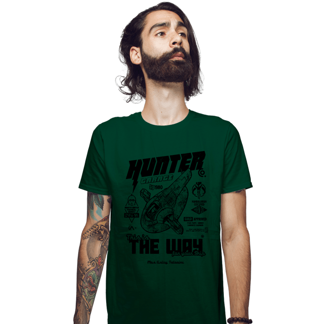 Secret_Shirts Fitted Shirts, Mens / Small / Irish Green Hunter Garage