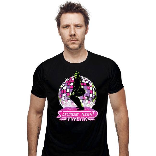 Secret_Shirts Fitted Shirts, Mens / Small / Black She Twerk