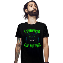 Load image into Gallery viewer, Secret_Shirts Fitted Shirts, Mens / Small / Black Survive The Nothing
