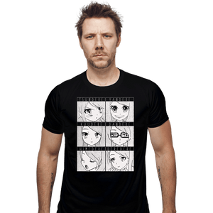 Secret_Shirts Fitted Shirts, Mens / Small / Black Dere Types