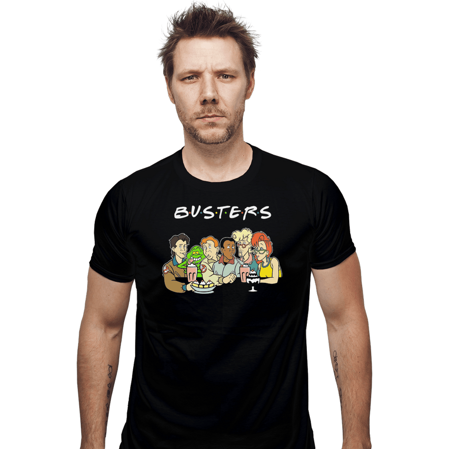 Shirts Fitted Shirts, Mens / Small / Black The Real Busters