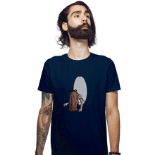 Load image into Gallery viewer, Shirts Fitted Shirts, Mens / Small / Navy The Looking Glass
