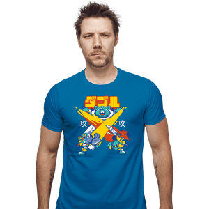 Shirts Fitted Shirts, Mens / Small / Sapphire X-Slash