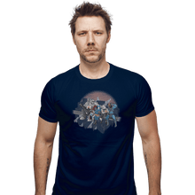 Load image into Gallery viewer, Shirts Fitted Shirts, Mens / Small / Navy Villains At Break
