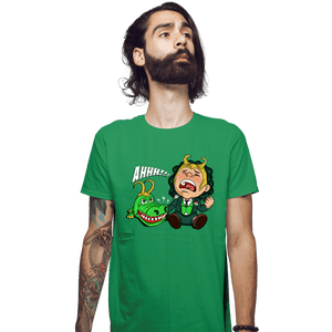 Shirts Fitted Shirts, Mens / Small / Irish Green Lokibite