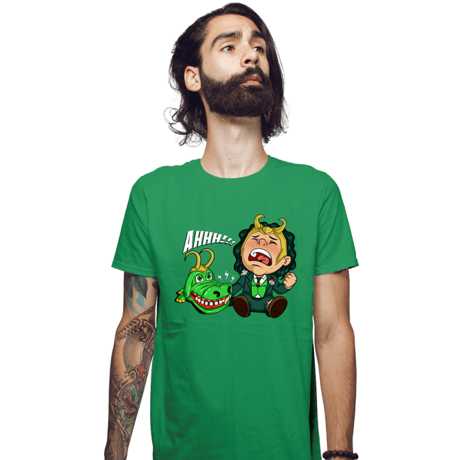 Shirts Fitted Shirts, Mens / Small / Irish Green Lokibite