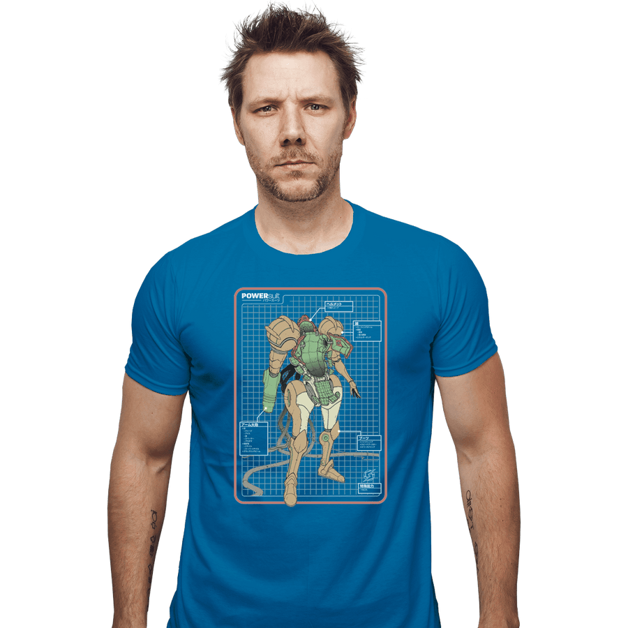 Shirts Fitted Shirts, Mens / Small / Sapphire Super PowerSuit