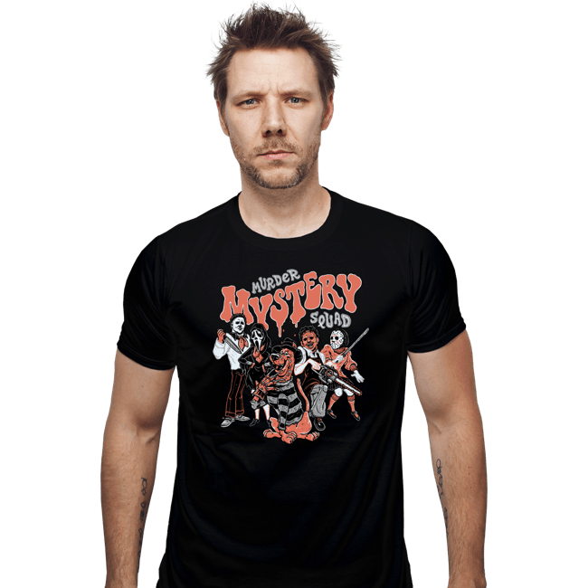 Secret_Shirts Fitted Shirts, Mens / Small / Black The Murder Mystery Squad