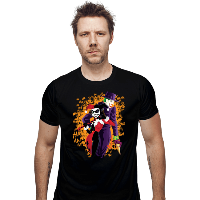 Daily_Deal_Shirts Fitted Shirts, Mens / Small / Black Mad Love