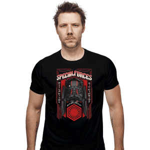 Shirts Fitted Shirts, Mens / Small / Black Special Forces