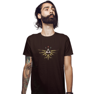 Shirts Fitted Shirts, Mens / Small / Dark Chocolate True Hyrule Power