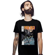 Load image into Gallery viewer, Shirts Fitted Shirts, Mens / Small / Black Baba Yaga No1
