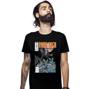 Shirts Fitted Shirts, Mens / Small / Black Baba Yaga No1