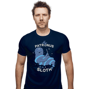 Shirts Fitted Shirts, Mens / Small / Navy Sloth Patronus