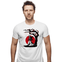 Load image into Gallery viewer, Shirts Fitted Shirts, Mens / Small / White Wandering Samurai
