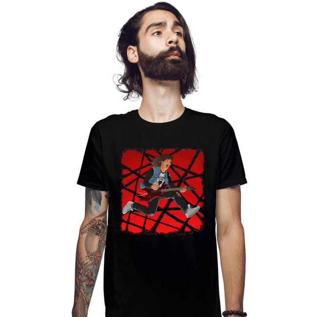 Daily_Deal_Shirts Fitted Shirts, Mens / Small / Black Eddie The Freak