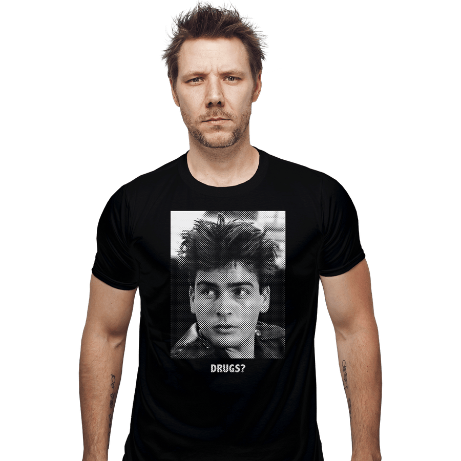 Shirts Fitted Shirts, Mens / Small / Black Drugs