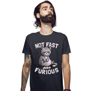 Shirts Fitted Shirts, Mens / Small / Dark Heather Not Fast Just Furious