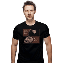 Load image into Gallery viewer, Secret_Shirts Fitted Shirts, Mens / Small / Black You Are A Lizard
