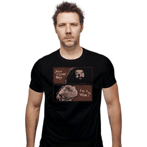 Secret_Shirts Fitted Shirts, Mens / Small / Black You Are A Lizard