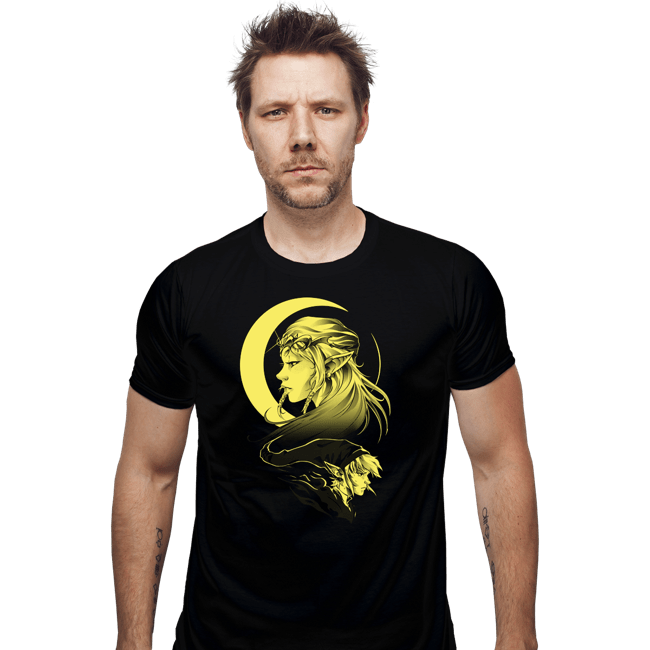 Secret_Shirts Fitted Shirts, Mens / Small / Black Princess And Knight