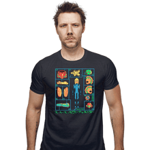 Load image into Gallery viewer, Shirts Fitted Shirts, Mens / Small / Dark Heather Hero Builder
