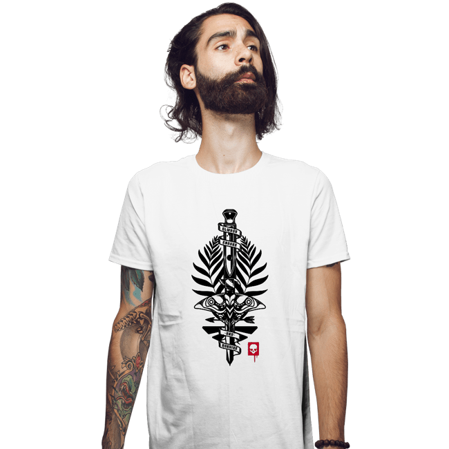 Shirts Fitted Shirts, Mens / Small / White Always Endure And Survive