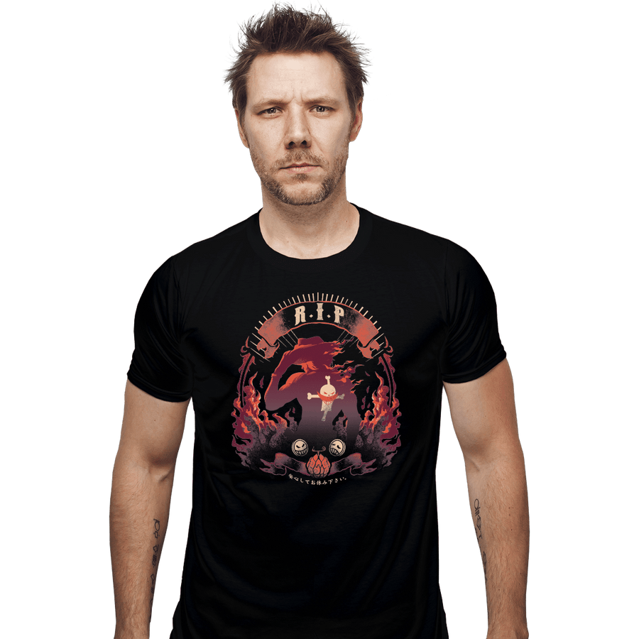 Shirts Fitted Shirts, Mens / Small / Black RIP Ace