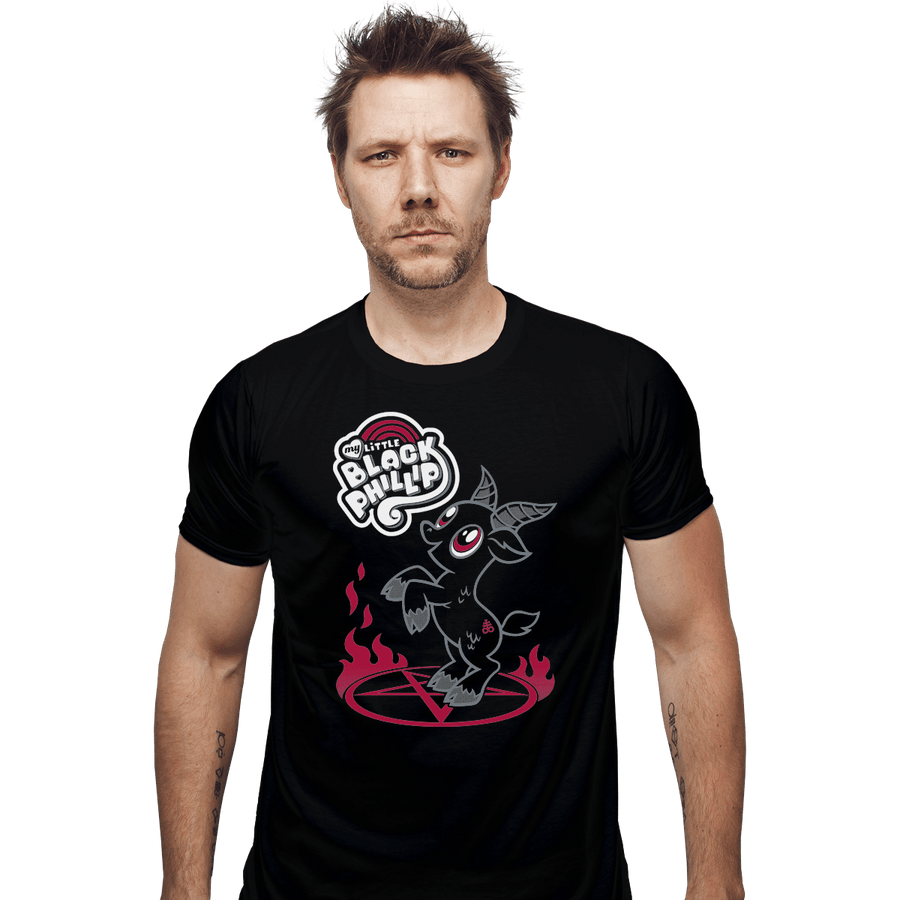 Shirts Fitted Shirts, Mens / Small / Black My Little Black Phillip