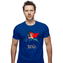 Load image into Gallery viewer, Daily_Deal_Shirts Fitted Shirts, Mens / Small / Royal Blue The Little Xeno
