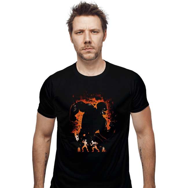Shirts Fitted Shirts, Mens / Small / Black Armored Titan