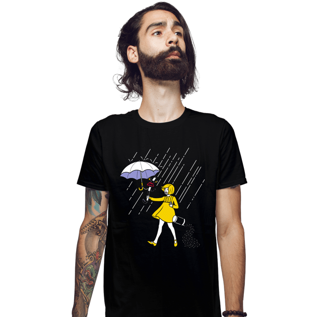 Daily_Deal_Shirts Fitted Shirts, Mens / Small / Black Salt Scared Girl!