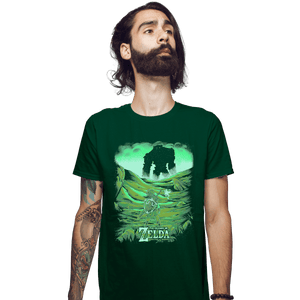 Shirts Fitted Shirts, Mens / Small / Irish Green Shadow Of Zelda