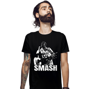 Shirts Fitted Shirts, Mens / Small / Black Smash!