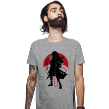 Load image into Gallery viewer, Shirts Fitted Shirts, Mens / Small / Sports Grey Crimson Madara

