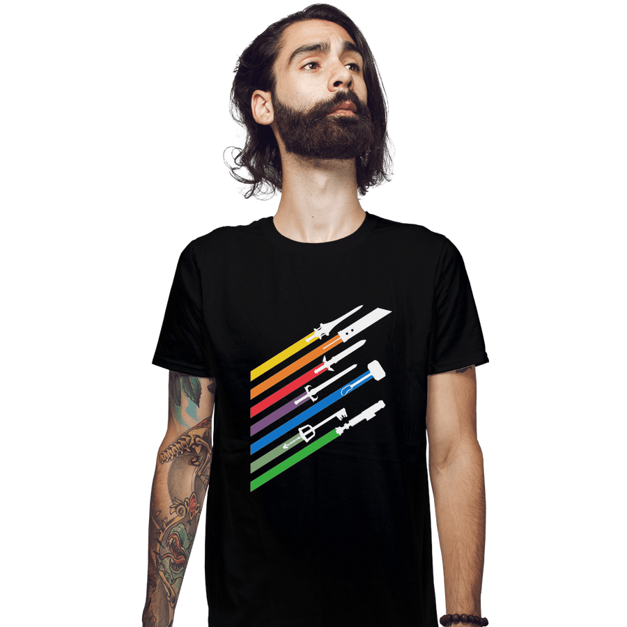 Shirts Fitted Shirts, Mens / Small / Black Weapon Streaks