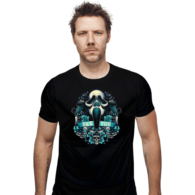 Shirts Fitted Shirts, Mens / Small / Black Symbol Of The Ghost