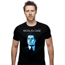 Load image into Gallery viewer, Daily_Deal_Shirts Fitted Shirts, Mens / Small / Black Nic Cage
