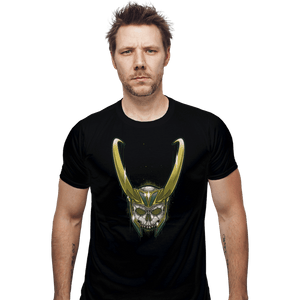 Secret_Shirts Fitted Shirts, Mens / Small / Black Loki's Skull