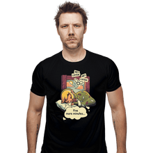 Load image into Gallery viewer, Secret_Shirts Fitted Shirts, Mens / Small / Black The Hero Of Nap
